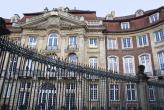 Erbdrostenhof, built between 1753 and 1757 by Johann Conrad Schlaun, Münster, North