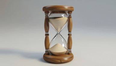 Adorable Hourglass With A Sand-Like Design For Keeping Time Or Decor, Perfect For Clock Enthusiasts
