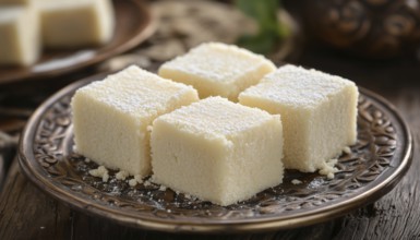 Traditional Turkish Semolina Dessert Halva: Irmik Helvasi - A Delicious Sweet Treat With A Rich