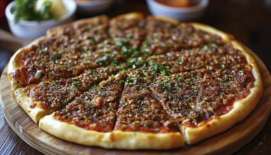 Traditional Turkish Cuisine: Indulge In The Delightful Flavors Of Turkish Pizza, Also Known As