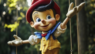 A Wooden Puppet Named Pinocchio Learns Valuable Life Lessons As He Embarks On A Series Of
