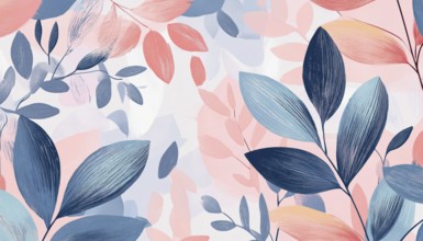 Hand Drawn Doodle Floral Plants: A Creative Abstract Art Pattern For Wall Decoration, Postcard,