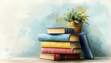 Celebrate World Book Day On April 23 With A Variety Of Materials: Posters, Flyers, Greeting Cards,
