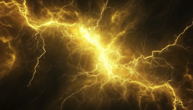 Impact Of Yellow Lightning On Material With Aspect Ratio Of 16:9. This Study Analyzes How Yellow