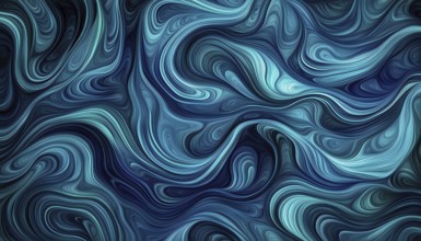 Abstract Pattern With Wavy Curves: A Mesmerizing Pattern Featuring Intricate Waves And Curved
