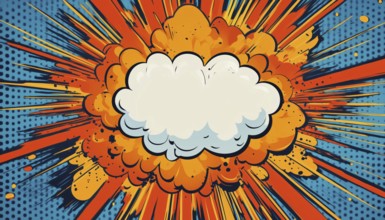 Superhero Sound Effects: Explosive Comic Pop Art Bubbles, Big Bangs, Heroic Actions, And Halftone
