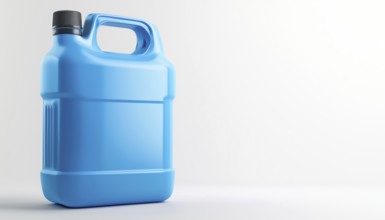 Antifreeze Jerry Can For Auto Service And Car Repair On White Background: Essential Tool For