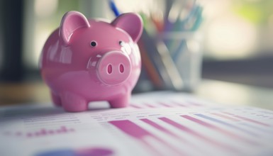Financial Report And Pink Piggy Bank: An Analysis Of Money Management Strategies And Savings Goals,
