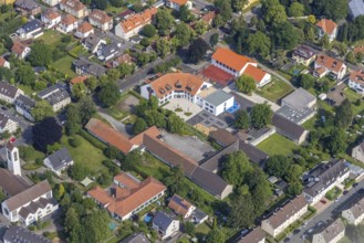 Aerial photo, Petri - Grundschule, Werl, Soester Börde, North Rhine-Westphalia, Germany, education,