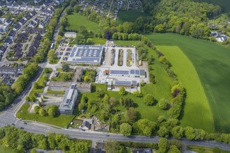 Aerial view, Stadtwerke Velbert, Kettwiger Straße, small-scale, Velbert, Ruhr area, North