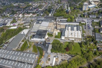 Aerial photo, BKS Werk, Velbert, Ruhr area, North Rhine-Westphalia, Germany, DE, Europe, commercial