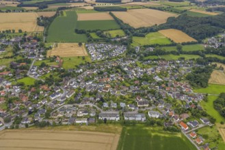 Aerial view, aerial view Billmerich, Unna, Ruhr area, North Rhine-Westphalia, Germany, DE, Europe,