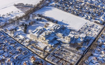 Aerial photo, Klinikum Soest, Soest, Soester Börde, North Rhine-Westphalia, Germany, Soester,