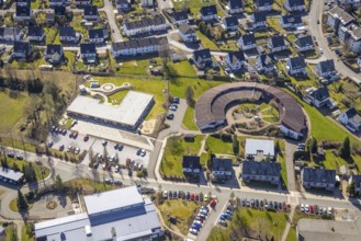 Aerial photograph, Josefsheim Bigge, nursing home, vocational training centre, curative education