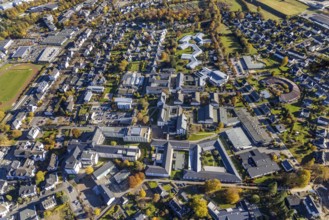 Aerial view, local view with Elisabeth-Klinik Bigge and vocational training centre Josefsheim in