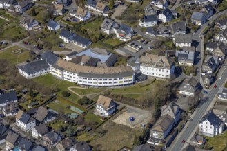 Aerial view, MVZ Medical Care Centre Bad Fredeburg, LWL Day Clinic Schmallenberg- Bad Fredeburg,