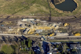 Aerial view, Former racecourse becomes a residential neighbourhood, Project Living by the lake at