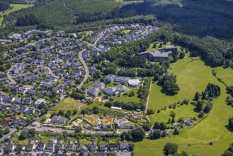 Aerial view, Balthasar children's and youth hospice, Josefshaus curative home for children and