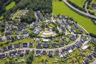 Aerial view, training academy for health care of the Catholic Hospital Association of South