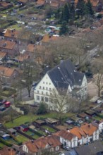 Aerial view, Stemmersberg housing estate, former miners' housing estate, Stemmersberg municipal