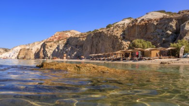 Firiplaka beach, Milos, Cyclades Islands, Greece