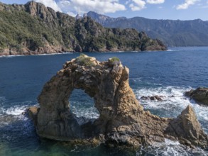 Arche de Purtellu, Gulf of Porto, Corsica, France