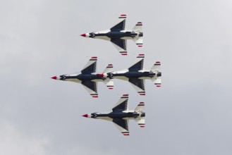 Aviation, USAF fighter jets at an air show, Mirabel, Province of Quebec, Canada