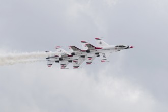 Aviation, USAF fighter jets at an air show, Mirabel, Province of Quebec, Canada