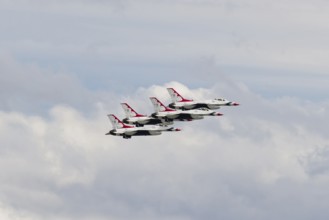 Aviation, USAF fighter jets at an air show, Mirabel, Province of Quebec, Canada