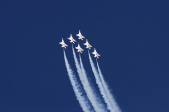 Aviation, USAF fighter jets at an air show, Mirabel, Province of Quebec, Canada