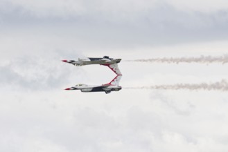 Aviation, USAF fighter jets at an air show, Mirabel, Province of Quebec, Canada
