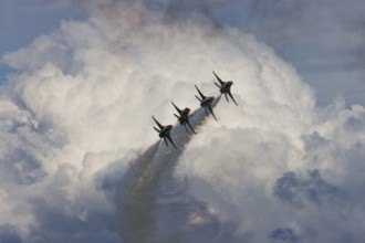 Aviation, USAF fighter jets at an air show, Mirabel, Province of Quebec, Canada