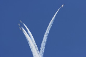 Aviation, USAF fighter jets at an air show, Mirabel, Province of Quebec, Canada