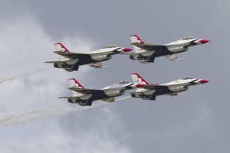 Aviation, USAF fighter jets at an air show, Mirabel, Province of Quebec, Canada