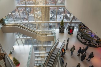 Interior of the Forum Groningen, Netherlands