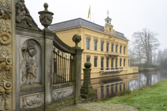 Nienoord Castle in Leek, Groningen, Netherlands