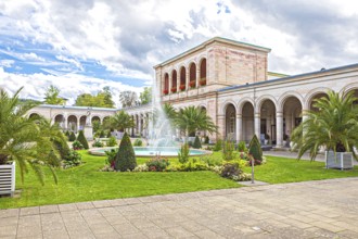 Bavarian State Spa and Spa Garden in Bad Kissingen, Bavaria, Germany