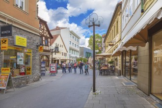 Obere Marktstraße in Bad Kissingen, Bavaria, Germany