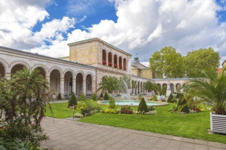 Bavarian State Spa and Spa Garden in Bad Kissingen, Bavaria, Germany