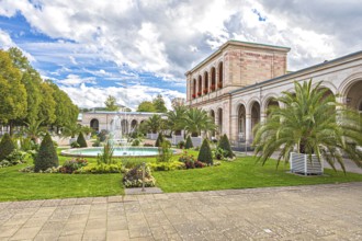Bavarian State Spa and Spa Garden in Bad Kissingen, Bavaria, Germany