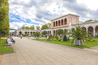 Bavarian State Spa and Spa Garden in Bad Kissingen, Bavaria, Germany