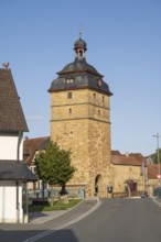 Alte Darre, town tower, old town, Bad Staffelstein, Upper Franconia, Franconia, Bavaria, Germany