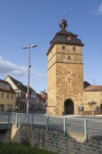 Alte Darre, town tower, old town, Bad Staffelstein, Upper Franconia, Franconia, Bavaria, Germany