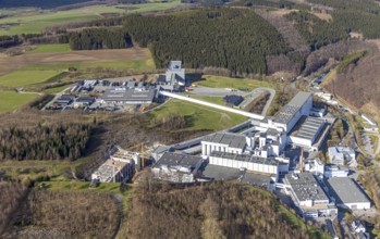Brewery C.& A. VELTINS GmbH & Co. KG, construction site and new building, Grevenstein, Meschede,