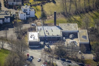 Aerial view, Dialysis Centre Hochsauerland, Meschede City, Meschede, Sauerland, North