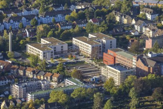 Aerial view, Widumer Höfe Campus St. Elisabeth Group with eight educational institutions in the