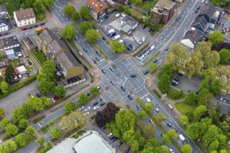 Aerial view, intersection Dorstener Straße Bundesstraße 226 Holsterhauser Straße, Holsterhausen,