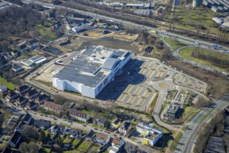Aerial view, Zurbrüggen Wohn-Zentrum Herne, Herne-Süd, Herne, Ruhr area, North Rhine-Westphalia,
