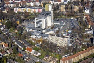 Aerial view, Marienhospital Herne, Herne-Süd, Herne, Ruhr area, North Rhine-Westphalia, Germany,