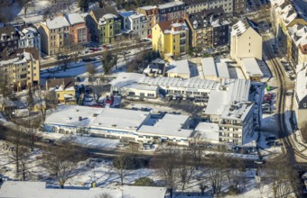 Aerial photo, Reifen Stiebling company premises, Herne-Mitte, Herne, Ruhr area, North
